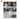 Tostone Modern Oval Calacatta Blue Marble Dining Table Set for 6