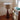 Hand-Carved Wenge Wood Table Lamp by Designer