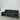 Three-Seat Sofa in Black Leather DS2011 by Anonymous