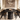High-End American Solid Wood Dining Table and Chairs Set