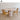 Tostone Pink Natural Marble Dining Table, Modern Durable Stone Furniture