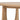 Elegant Solid Oak Wood Rectangular Dining Table for Home & Events