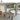 Luxurious Modern Italian Silver Grey Travertine Rectangle Dining Table Set for Apartments