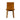 Modern Oak Wood Velvet Upholstered Armless Dining Chair for Elegant Homes