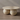 Elegant Round Natural Travertine Coffee Table - Minimalist Beige Warm Tone