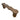 Elegant Nordic Fluted Oak Bench with Waved Top for Hallway Living Room