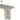 Tostone Snow White Marble Coffee Console Table Elegant Modern Accent