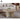 Tostone French Retro Cream Natural Travertine Coffee Table for Modern Living Rooms