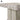 Elegant White Limestone Side Table: Modern Coffee Accent for Living Spaces