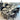 Luxurious Black Calacatta Viola Marble Dining Table, Modern Square Design, 8-Seater