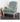 French Style Rattan Wicker Back Living Room Chair Solid Oak Frame