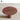 Luxe Round Red Travertine Coffee Table: Modern Living Room Centerpiece, Natural Stone