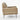 Elegant Channel Tufted Velvet Accent Chair, Modern Nordic Design Lounge Seating