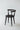 Smoked Oak Modernist Round Back Dining Chair - Burnt Antique Finish