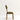 Nordic Round Back Wooden Dining Chair - Linen Seat, Modern Home Style