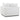 Luxurious White Corner Accent Chair Sofa with Down Feather Cotton Cushions