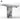 Elegant White Italian Calacatta Viola Marble Console Table for Modern Homes
