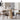 Elegant Round Travertine Dining Table - Natural Beige White Stone