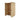 Elegant Fluted Barrel Oak Wood Bedroom Wardrobe Closet Storage Furniture