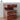 Tostone Luxurious Rosso Lavento Marble Round Console Table Elegant Home Decor