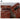 Tostone Elegant Rosso Francia Red Marble Stone Side Table for Modern Living Spaces