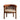 Nordic Solid Oak Dining Chair with Cane Back and Leather Armrest