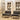 Elegant French Japandi Single Seater Wood Back Leisure Chair Sofa
