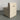 Modern Armless Wood Frame Dining Chair, Upholstered Linen Fabric Accent Sofa