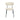 Chic Matte Black Metal Boucle Dining Chair: Modern Upholstered Side Seating