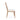 Elegant Solid Oak Wood Louis Dining Chair with Round Back Design