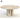 Luxurious Tostone Natural Travertine Round Dining Table - Polished Beige White