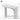 Luxurious Bianco Carrara Marble Console Table, Elegant Modern Entryway Living Room Furniture