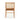 Elegant Oak Rattan Dining Chair with Leather Seat for Modern Restaurants & Homes