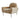 Elegant Channel Tufted Velvet Accent Chair, Modern Nordic Design Lounge Seating