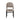 Luxurious Black Oak Gray Boucle Upholstered Modern Dining Side Chair