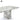 Tostone Modern Natural Marble Rectangular Dining Table for 8: Elegant Home Furniture