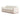 Chic Slim Arm Sleeper Sofa, White Linen Upholstery, Solid Wood Base
