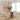 Elegant Oval Oak Wood Dining Table with Cylinder Legs, Modern 8-Seater
