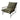 Luxurious Leathaire Wrought Iron Armchair, Solid Oak Handrails, Modern Living Room Comfort