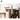 Tostone Natural Cream Travertine Round Dining Table Modern Minimalist Design