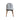 Elegant Solid Oak Wood Dining Chair with Padded Round Back and Seat