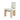 Elegant White Boucle Dining Chair: Solid Oak Wood, Modern Design, Comfy Seating