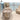 Elegant Pink Oval Marble Dining Table - Natural Stone Modern Home Furniture