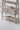 Vintage Recycled Pine Wood Bookshelf: Geometric Kitchen Storage Rack & Wine Cabinet