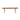Elegant French Vintage 90-inch Cerused Oak Dining Table with Fluted Apron