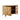 Luxury Solid Oak Parquet Sideboard with Two Doors for Living Room Storage