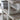 Mid-Century Geometric Recycled Pine Wood Bookcase Cabinet | Modern Living Room