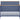 Versatile Cove Blue & Honey Wood Convertible Baby Crib for Nursery