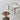 Nordic Geometric White Pine Wood End Table and Coffee Stool for Living Room