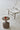 Nordic Geometric White Pine Wood End Table and Coffee Stool for Living Room